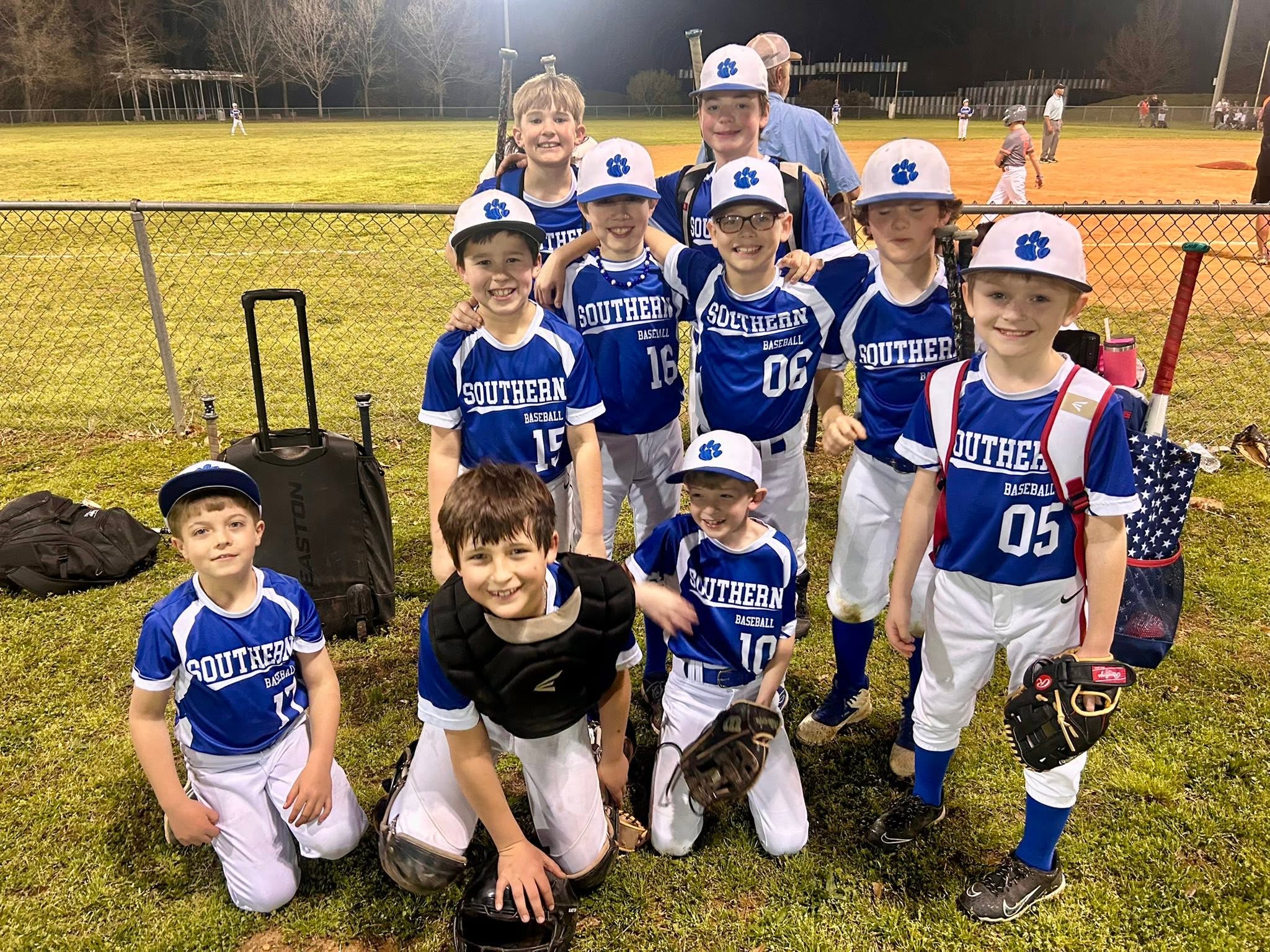 baseball pee wee group